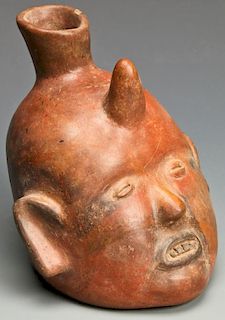 Pre Columbian Colima Figural Vessel