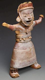Pre Columbian Jalisco Earthenware Figure