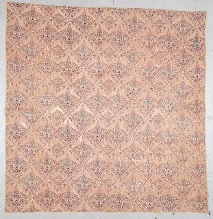 Antique Printed Cotton American Quilt