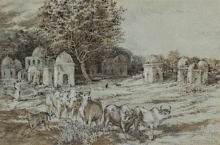 Sawrey Gilpin, (British, 1733-1807), Sathi Tombs