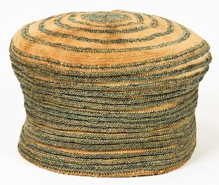 Baule Hat, Cameroon, Early 20th C.