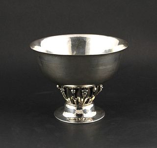 Small Georg Jensen Sterling Silver Footed Bowl