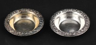 Two S. Kirk Sterling Silver Dishes