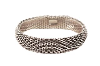 Tiffany and Co Sterling Silver Mesh Bracelet