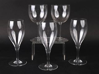 Fifteen Baccarat "Tulip" Champagne Glasses