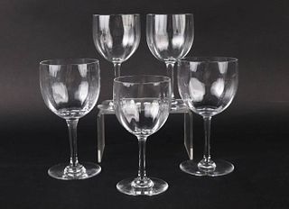 Group of Baccarat Crystal Stemware