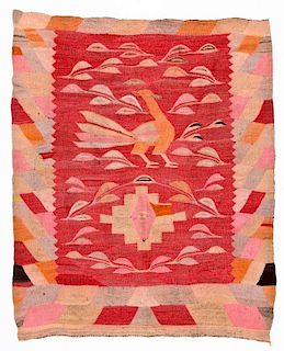 Early 20th c. Tapestry Blanket/Rug, Bolivia