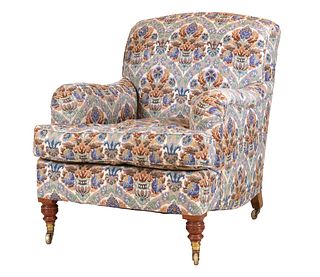 Victorian Howard & Sons Bridgewater Armchair