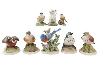 Six Boehm Porcelain Animal Figures