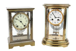 Bailey, Banks, & Biddle Brass Mantel Clock