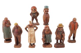 Group of Cast Resin Figures
