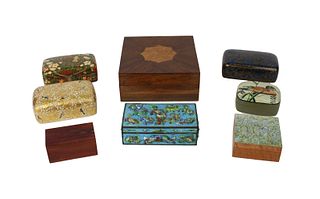 Group of Eight Assorted Boxes