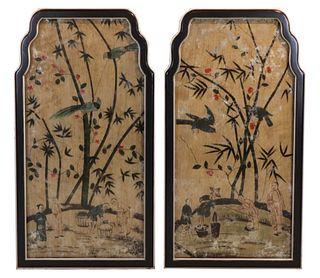 Pair of Chinese Style Paintings 
