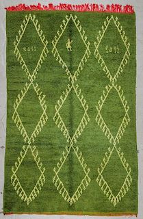 Vintage Moroccan Rug: 6'4'' x 9'7'' (193 x 292 cm)