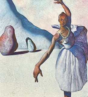 Miguel Padura, (Cuban, b. 1957), Ballerina