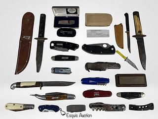 Vintage Hunting Knives and Pocket Knives