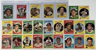 1959 Topps Baseball Cards- VG-EX