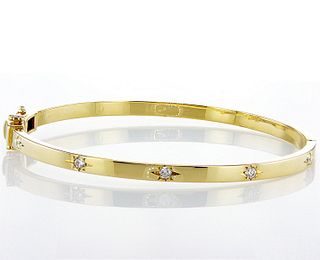 14k yellow gold 0.95 ctw Diamond Bracelet