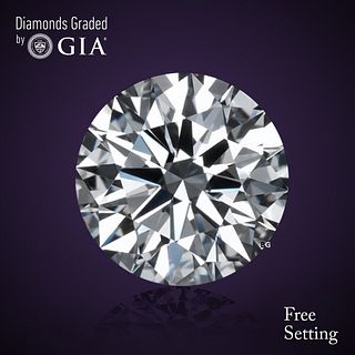 NO-RESERVE LOT: 1.50 ct, F/VVS1, Round cut GIA Graded Diamond. Appraised Value: $57,800 