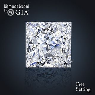 3.50 ct, H/VVS2, Princess cut GIA Graded Diamond. Appraised Value: $169,300 