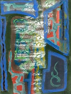 Betty Parsons, (American, 1900-1982), Untitled, 1955