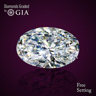 7.01 ct, I/SI2, Oval cut GIA Graded Diamond. Appraised Value: $283,900 