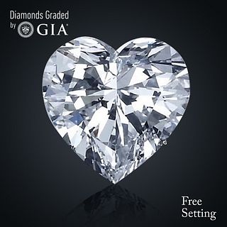1.51 ct, D/VS2, Heart cut GIA Graded Diamond. Appraised Value: $39,800 