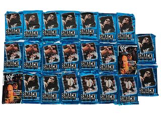 Lot of 1999 WWF Smackdown! Collector Card Packs