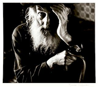 Roman Vishniac, (American, 1897-1990), An elder of the village, Carpathian Ruthenia, 1938