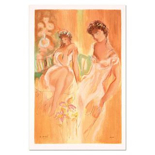 Batia Magal, "Sister" Limited Edition Serigraph, Numbered and Hand Signed with Certificate of Authenticity.