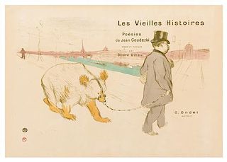 Henri de Toulouse-Lautrec, (French, 1864-1901), Les vieilles histoires, couverture, 1893