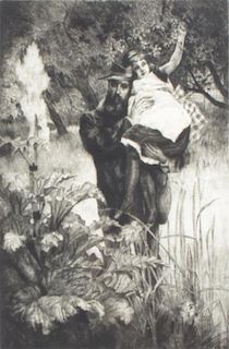 James Jacques Joseph Tissot, (French, 1836-1902), Le veuf, 1877