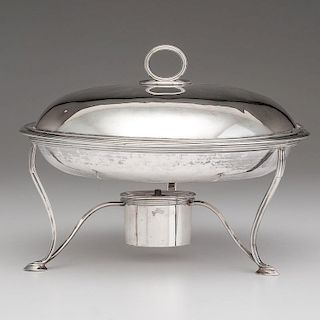 George III Sterling Chafing Dish