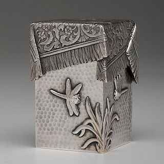 Russian Silver Art Nouveau Box