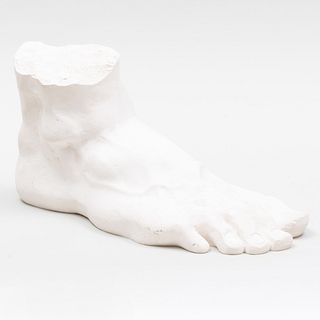 Large Plaster Model of Hercules Foot, After the Antique