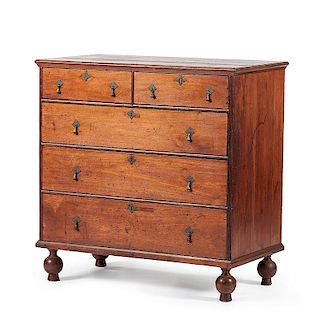 William and Mary-style Chest of Drawers