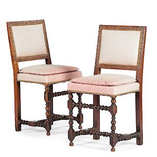 Spanish Baroque Side Chairs