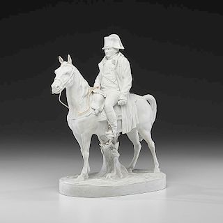 Sevres Parian Ware Napoleon Equestrian Figure