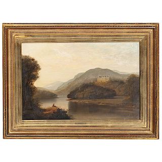 English River Landscape, Attributed to Walter Scott (19th century)