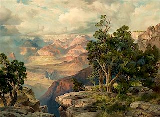 * After Thomas Moran, (American, 1837-1926), Grand Canyon of Arizona from Hermit Rim Road, 1912
