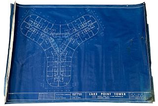SCHIPPOREIT-HEINRICH Lake Point Tower Blueprint 