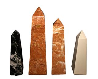 Collection Marble Obelisks, Ceramic 