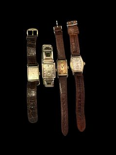 Men's Vintage Watch Collection BULOVA GRUEN HAMILTON BENRUS