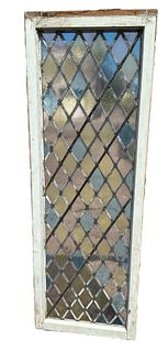 Early 20th C. English Pub Stained Glass Window