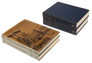 MATERIAL CULTURE REFERENCE VOLUMES, TWO SETS OF TWO VOLUMES