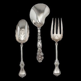 Tiffany & Whiting Sterling Serving Pieces