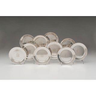Whiting Sterling Dessert Plates
