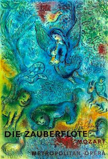 Marc Chagall, (French/Russian, 1887-1985), The Magic Flute, 1967