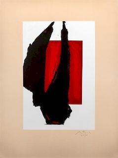 Robert Motherwell, (American, 1915-1991), Art 1981 Chicago Print, 1981