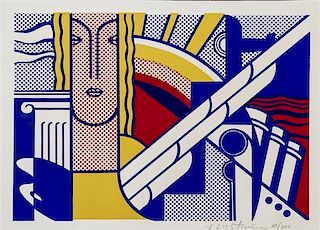 * Roy Lichtenstein, (American, 1923-1997), Modern Art Poster, 1967